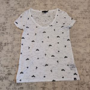 Womens Rock & Republic burnout tee